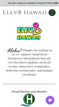 Mobile Screenshot of elev8hawaii.com